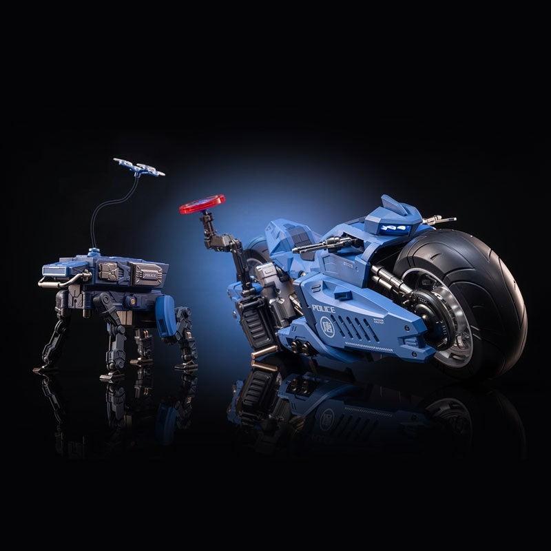 【新品】【お取り寄せ】[FIG] 長安衛メカ・バイク 市民警察仕様 完成品 可動フィギュア MOSHOWTOYS(モーショートイズ)(20260712)