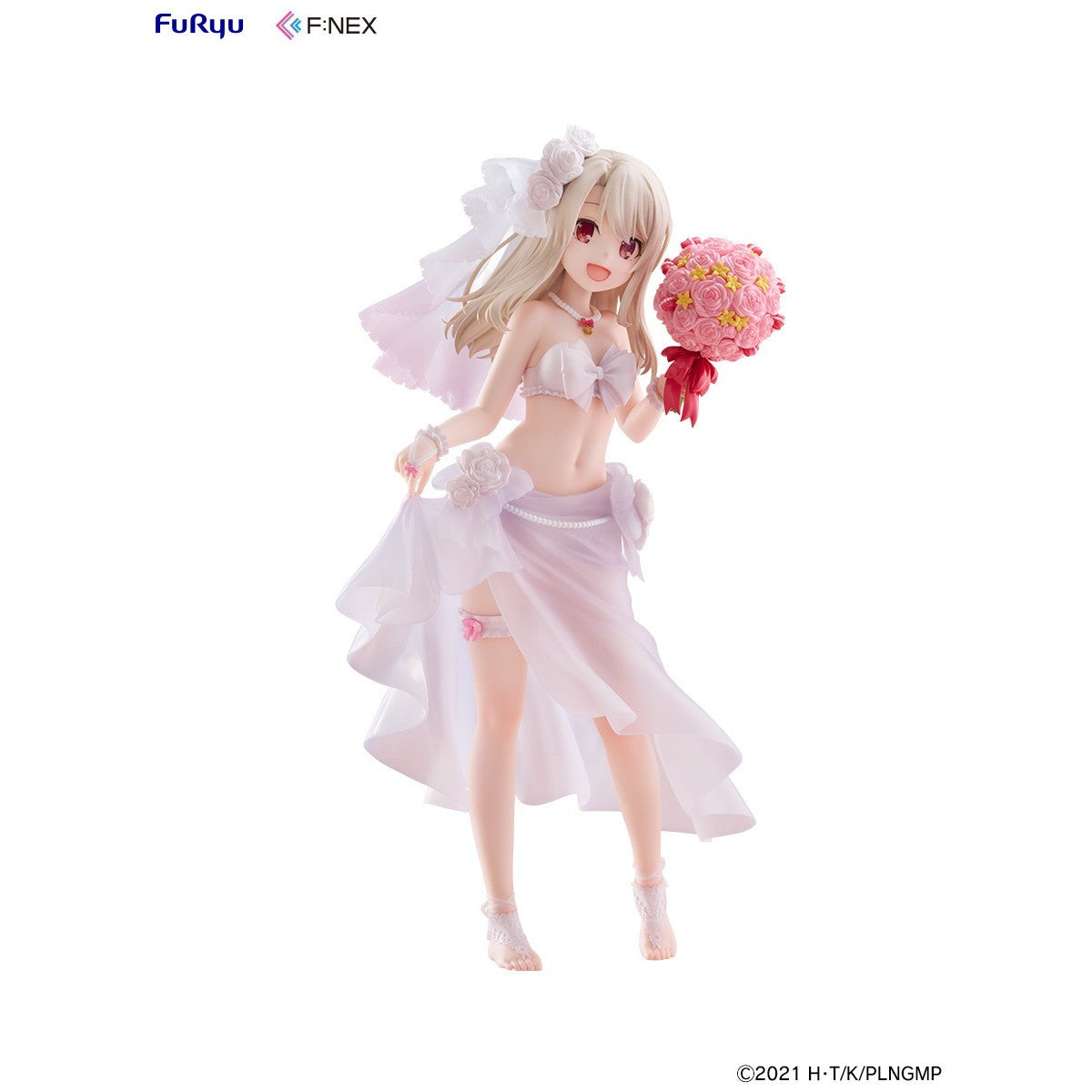 【予約安心出荷】[FIG] イリヤ ウエディング水着ver. 劇場版「Fate/kaleid liner(フェイト/カレイドライナー) プリズマ☆イリヤ Licht 名前の無い少女」 1/7 完成品 フィギュア(AMU-FNX1246) フリュー(2027年1月)