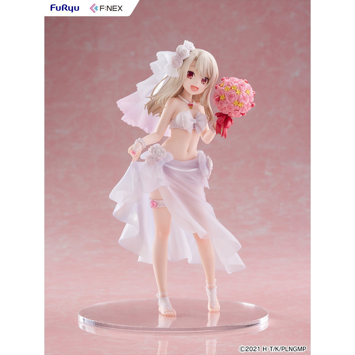 【予約安心出荷】[FIG] イリヤ ウエディング水着ver. 劇場版「Fate/kaleid liner(フェイト/カレイドライナー) プリズマ☆イリヤ Licht 名前の無い少女」 1/7 完成品 フィギュア(AMU-FNX1246) フリュー(2027年1月)