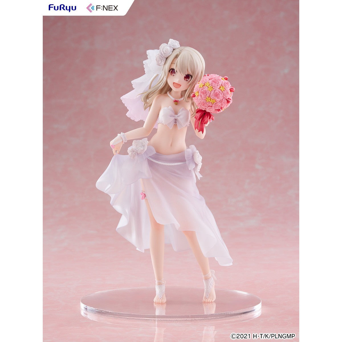 【予約安心出荷】[FIG] イリヤ ウエディング水着ver. 劇場版「Fate/kaleid liner(フェイト/カレイドライナー) プリズマ☆イリヤ Licht 名前の無い少女」 1/7 完成品 フィギュア(AMU-FNX1246) フリュー(2027年1月)