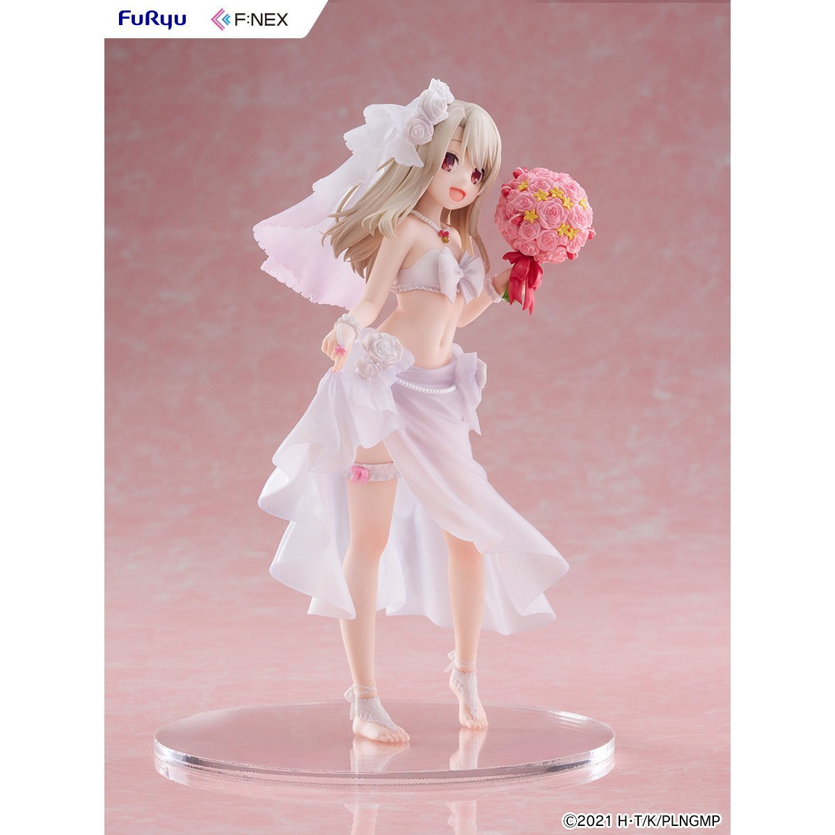 【予約安心出荷】[FIG] イリヤ ウエディング水着ver. 劇場版「Fate/kaleid liner(フェイト/カレイドライナー) プリズマ☆イリヤ Licht 名前の無い少女」 1/7 完成品 フィギュア(AMU-FNX1246) フリュー(2027年1月)