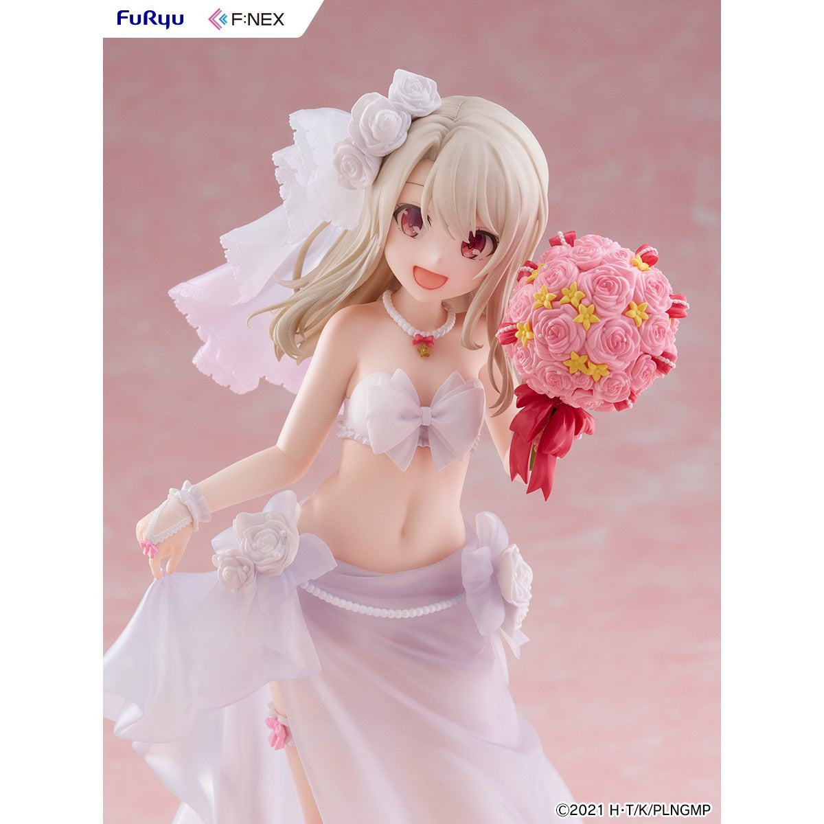 【予約安心出荷】[FIG] イリヤ ウエディング水着ver. 劇場版「Fate/kaleid liner(フェイト/カレイドライナー) プリズマ☆イリヤ Licht 名前の無い少女」 1/7 完成品 フィギュア(AMU-FNX1246) フリュー(2027年1月)