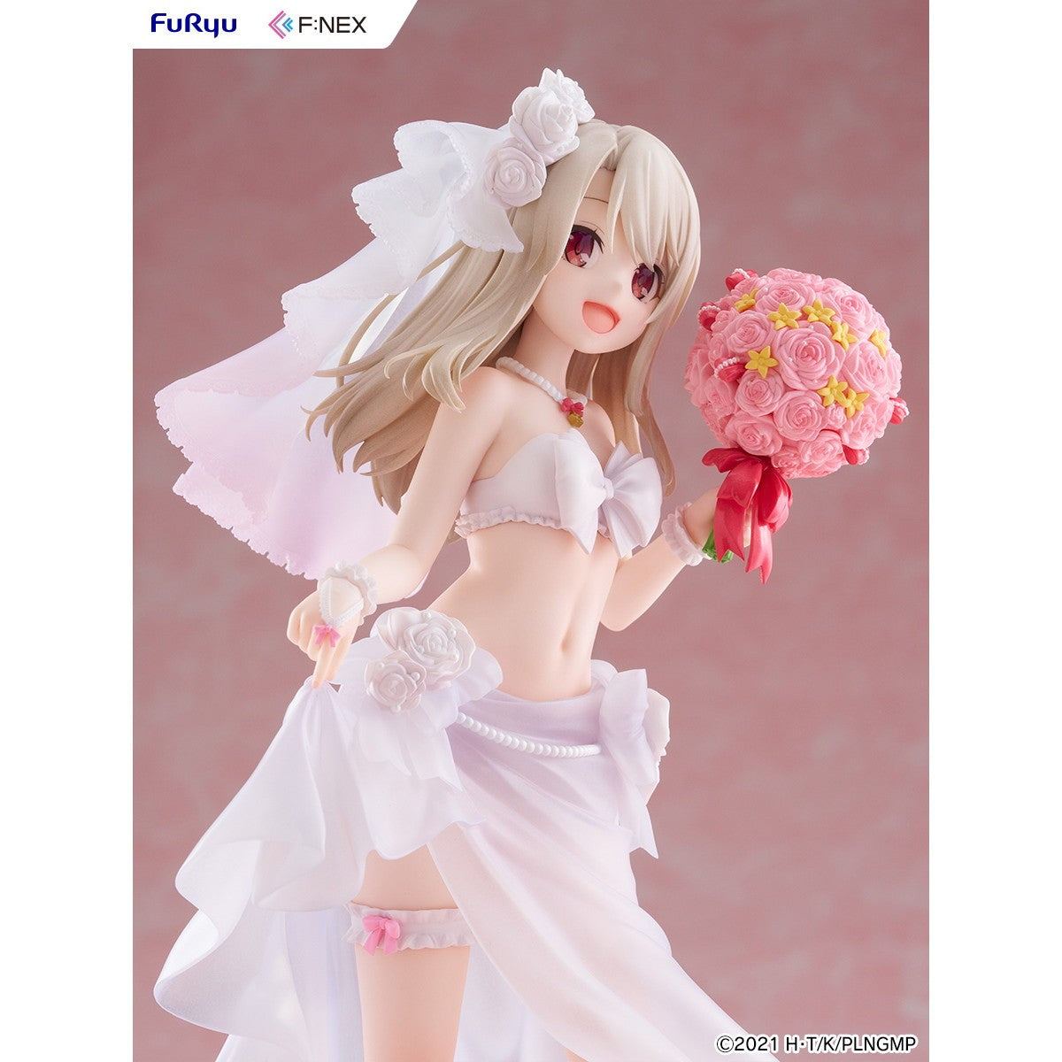 【予約安心出荷】[FIG] イリヤ ウエディング水着ver. 劇場版「Fate/kaleid liner(フェイト/カレイドライナー) プリズマ☆イリヤ Licht 名前の無い少女」 1/7 完成品 フィギュア(AMU-FNX1246) フリュー(2027年1月)