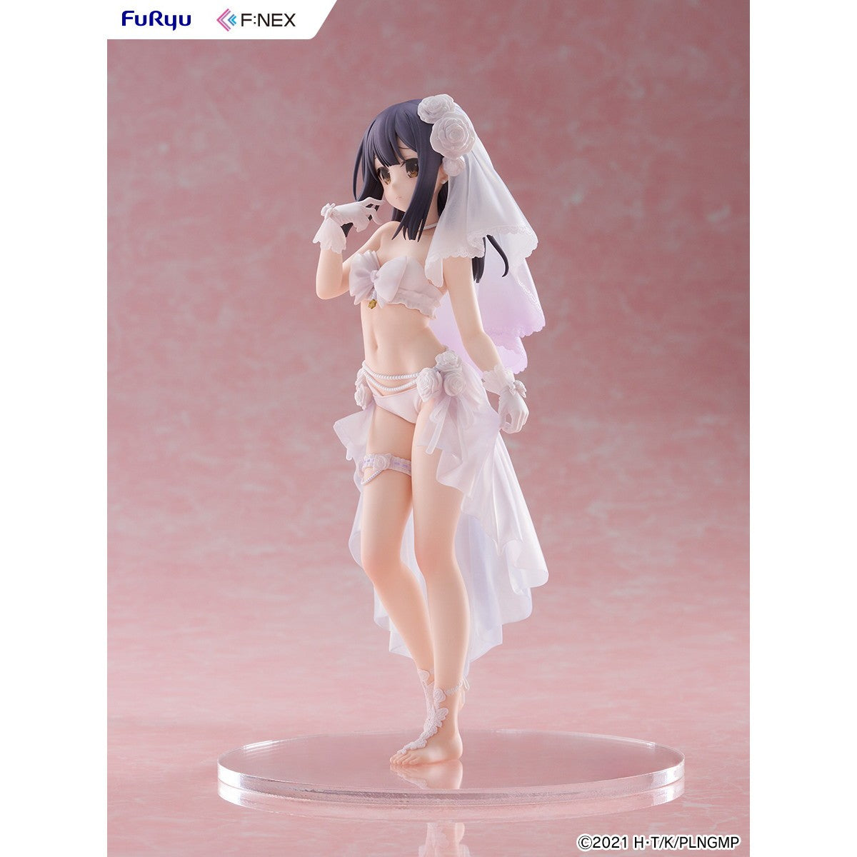 【予約安心出荷】[FIG] 美遊・エーデルフェルト ウエディング水着ver. 劇場版「Fate/kaleid liner(フェイト/カレイドライナー) プリズマ☆イリヤ Licht 名前の無い少女」 1/7 完成品 フィギュア(AMU-FNX1247) フリュー(2027年1月)