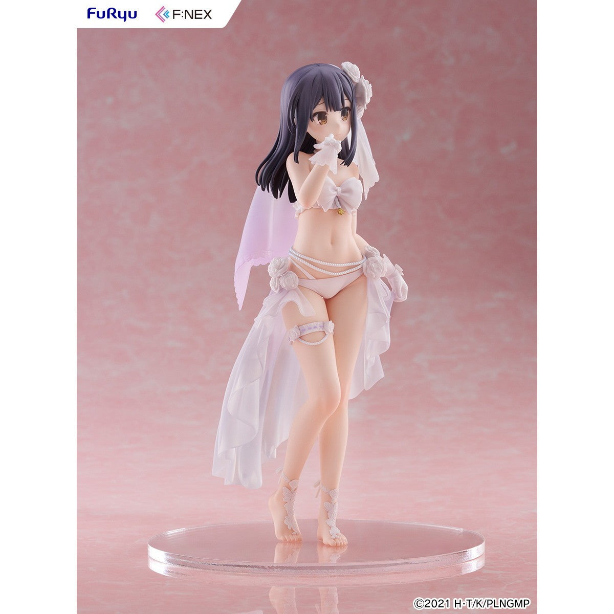 【予約安心出荷】[FIG] 美遊・エーデルフェルト ウエディング水着ver. 劇場版「Fate/kaleid liner(フェイト/カレイドライナー) プリズマ☆イリヤ Licht 名前の無い少女」 1/7 完成品 フィギュア(AMU-FNX1247) フリュー(2027年1月)