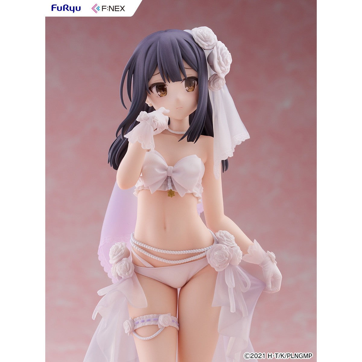【予約安心出荷】[FIG] 美遊・エーデルフェルト ウエディング水着ver. 劇場版「Fate/kaleid liner(フェイト/カレイドライナー) プリズマ☆イリヤ Licht 名前の無い少女」 1/7 完成品 フィギュア(AMU-FNX1247) フリュー(2027年1月)