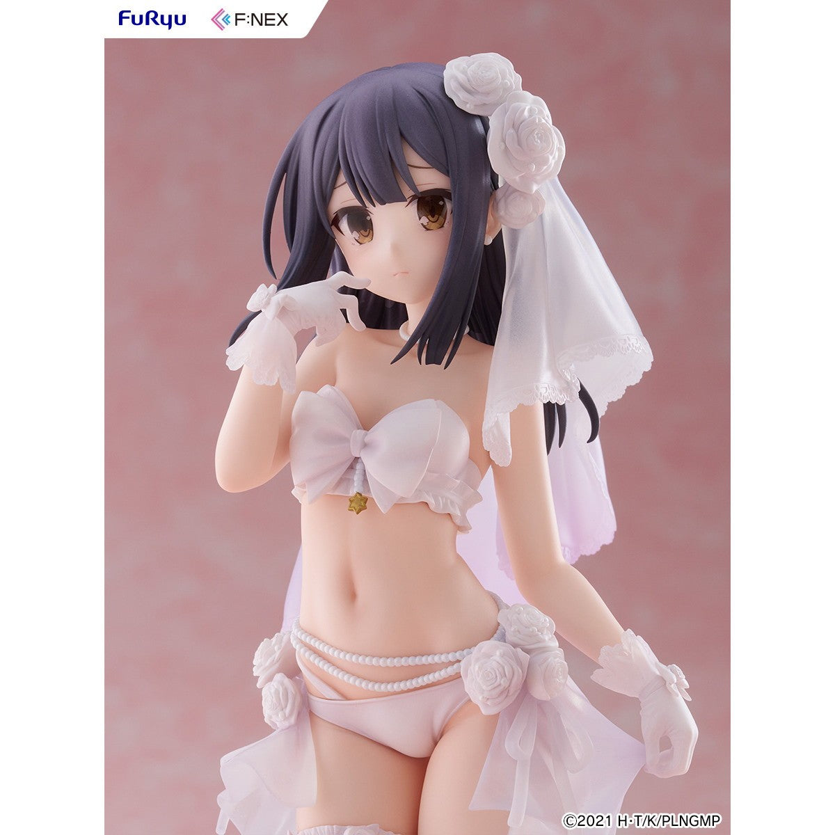 【予約安心出荷】[FIG] 美遊・エーデルフェルト ウエディング水着ver. 劇場版「Fate/kaleid liner(フェイト/カレイドライナー) プリズマ☆イリヤ Licht 名前の無い少女」 1/7 完成品 フィギュア(AMU-FNX1247) フリュー(2027年1月)