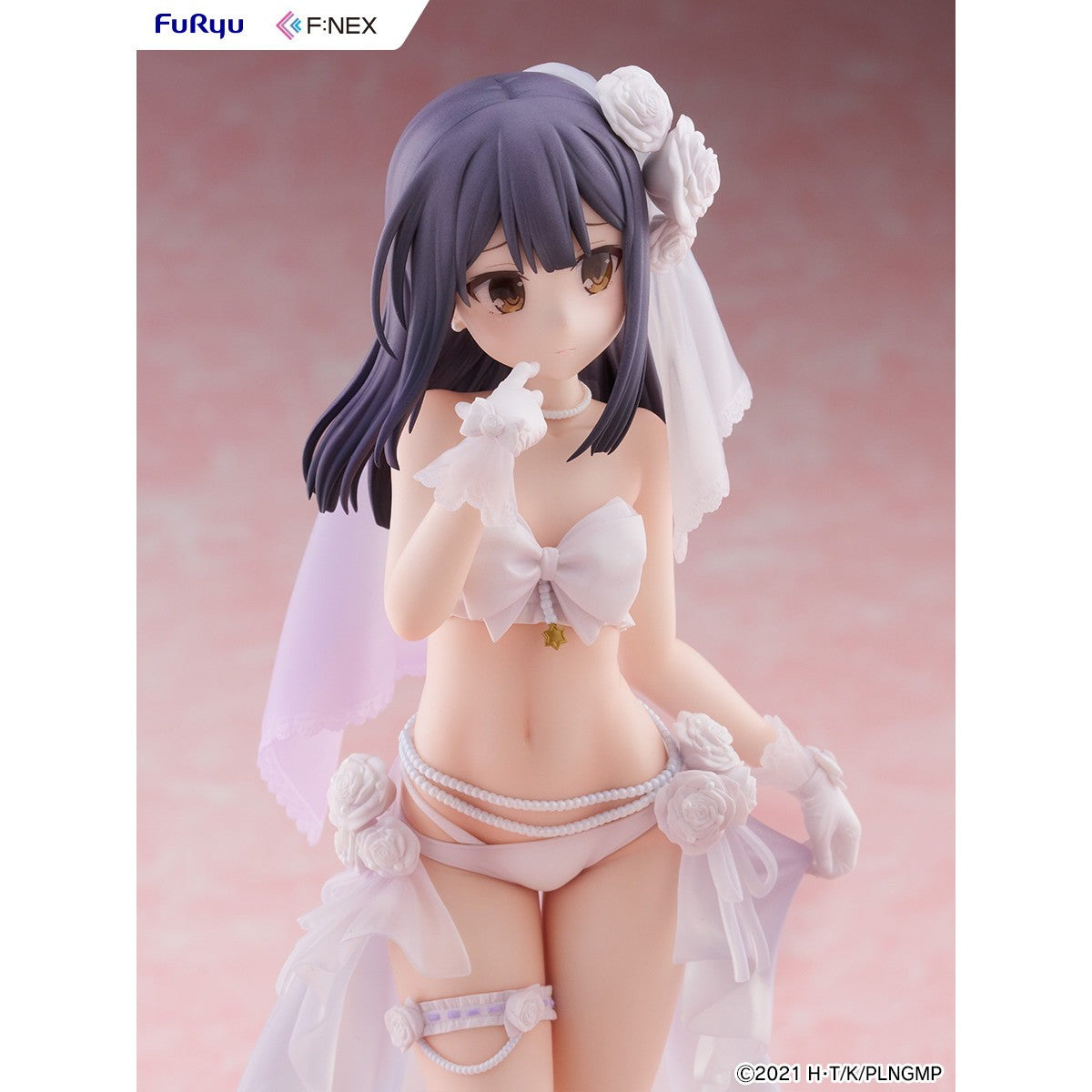 【予約安心出荷】[FIG] 美遊・エーデルフェルト ウエディング水着ver. 劇場版「Fate/kaleid liner(フェイト/カレイドライナー) プリズマ☆イリヤ Licht 名前の無い少女」 1/7 完成品 フィギュア(AMU-FNX1247) フリュー(2027年1月)