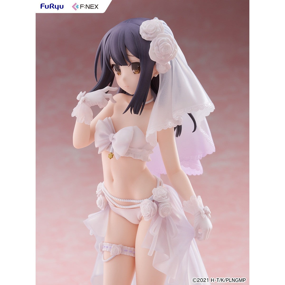 【予約安心出荷】[FIG] 美遊・エーデルフェルト ウエディング水着ver. 劇場版「Fate/kaleid liner(フェイト/カレイドライナー) プリズマ☆イリヤ Licht 名前の無い少女」 1/7 完成品 フィギュア(AMU-FNX1247) フリュー(2027年1月)
