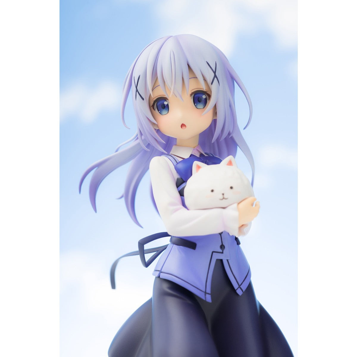 【予約安心出荷】[FIG] (再々販) チノ(Cafe Style) ご注文はうさぎですか～～ 1/7 完成品 フィギュア(PF468) PLUM(プラム)(2026年7月)