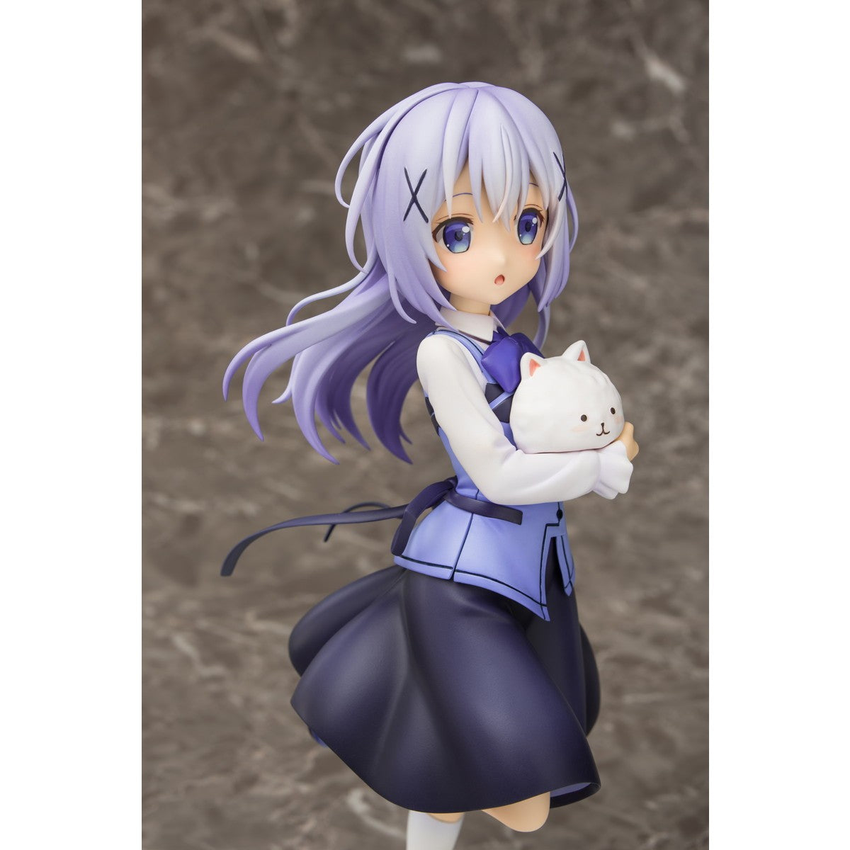 【予約安心出荷】[FIG] (再々販) チノ(Cafe Style) ご注文はうさぎですか～～ 1/7 完成品 フィギュア(PF468) PLUM(プラム)(2026年7月)