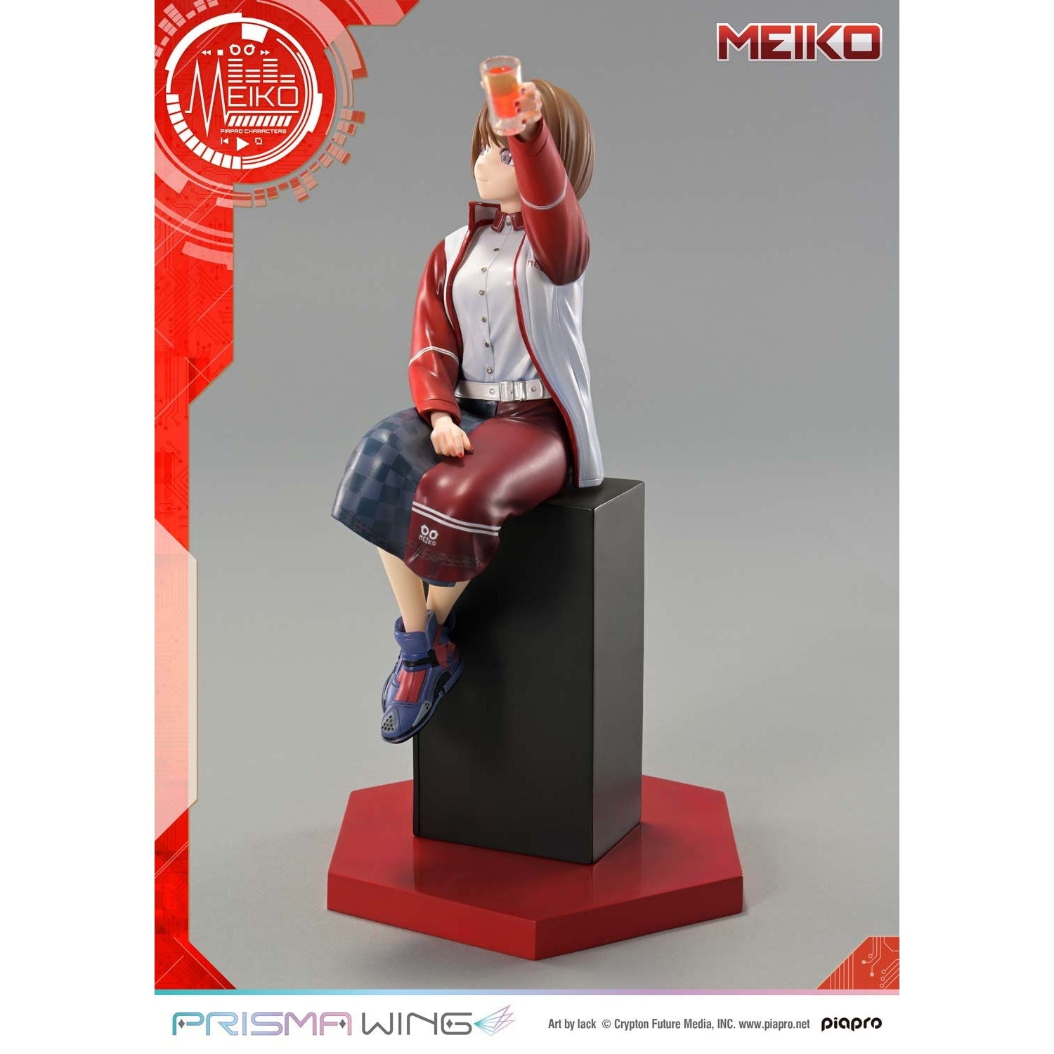 【予約安心出荷】[FIG] PRISMA WING MEIKO(メイコ) 『Art by lack』 ピアプロキャラクターズ 1/7 完成品 フィギュア(PWPCL-05) プライム1スタジオ(2027年7月)