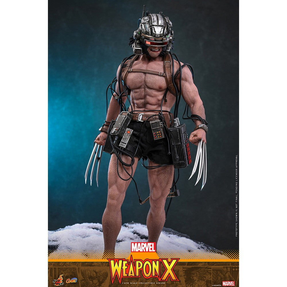 【予約安心出荷】[FIG] コミック・マスターピース ウェポンX マーベル・コミック 1/6 完成品 可動フィギュア(CM#034) ホットトイズ(2027年9月)