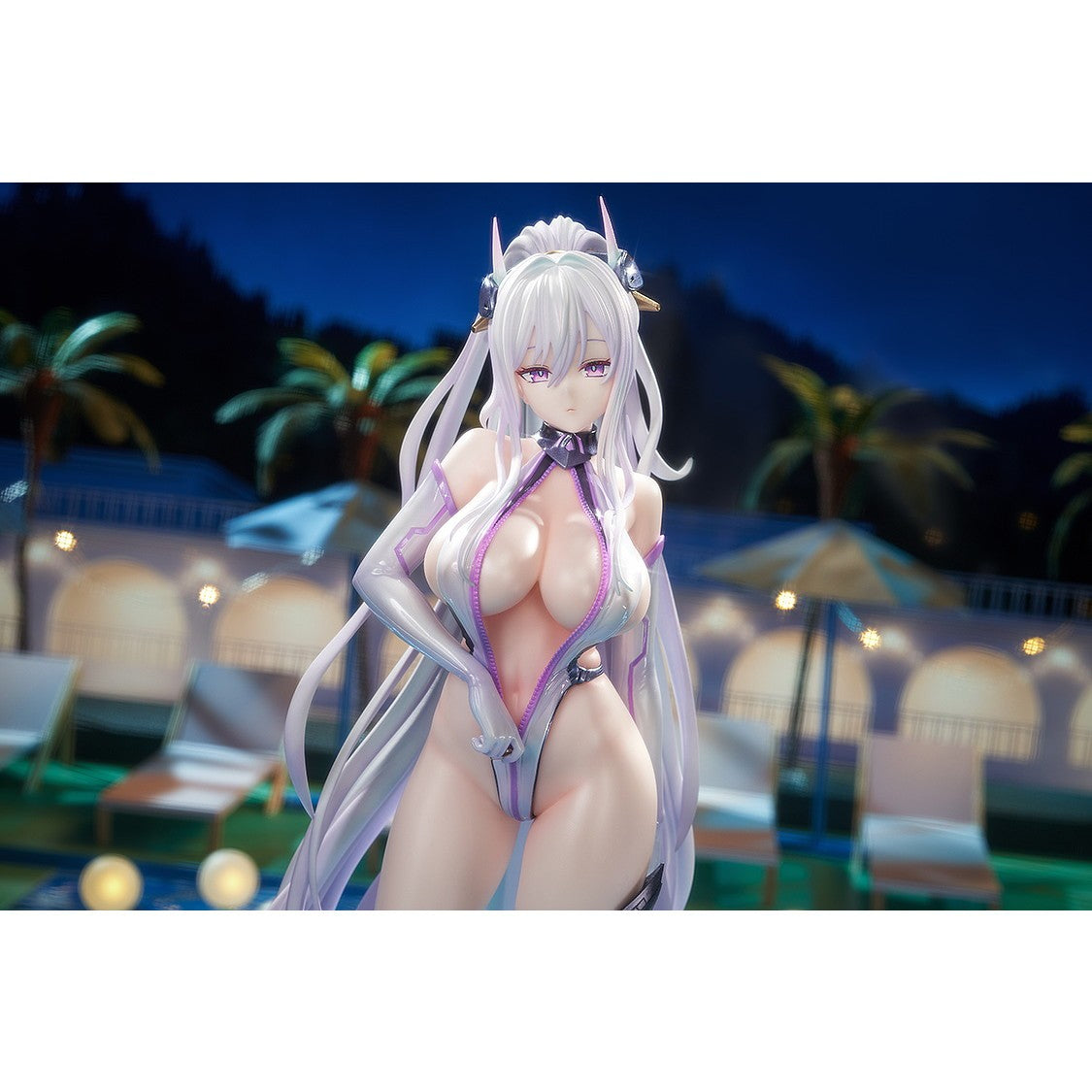 【予約安心出荷】[FIG] キアサージ ナイトプール アズールレーン 1/6 完成品 フィギュア LUMINOUS BOX(ルミナスボックス)(2027年3月)