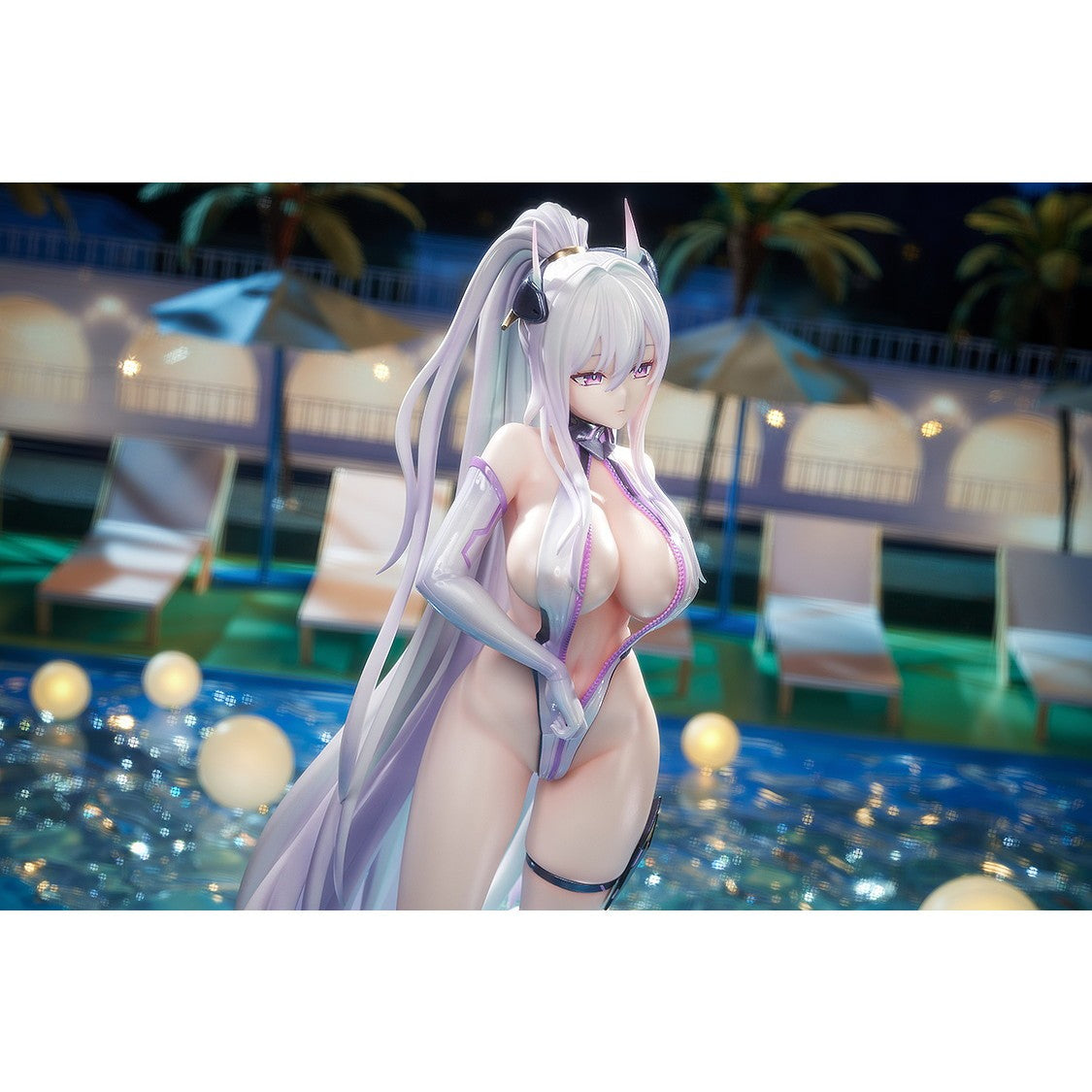 【予約安心出荷】[FIG] キアサージ ナイトプール アズールレーン 1/6 完成品 フィギュア LUMINOUS BOX(ルミナスボックス)(2027年3月)