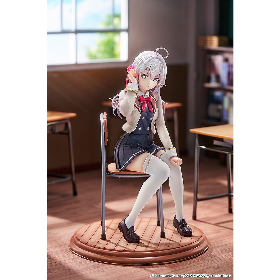 【予約安心出荷】[FIG] アリサ・ミハイロヴナ・九条(くじょう) 時々ボソッとロシア語でデレる隣のアーリャさん 1/7 完成品 フィギュア グッドスマイルアーツ上海(2027年2月)
