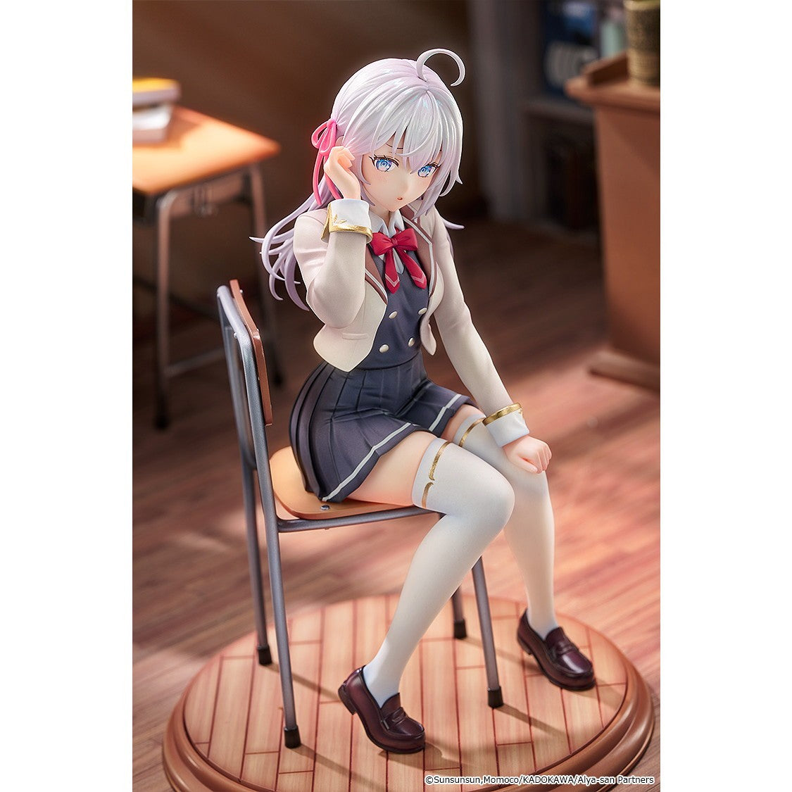 【予約安心出荷】[FIG] アリサ・ミハイロヴナ・九条(くじょう) 時々ボソッとロシア語でデレる隣のアーリャさん 1/7 完成品 フィギュア グッドスマイルアーツ上海(2027年2月)