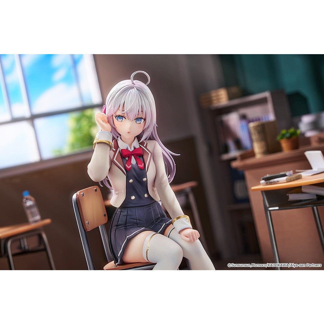 【予約安心出荷】[FIG] アリサ・ミハイロヴナ・九条(くじょう) 時々ボソッとロシア語でデレる隣のアーリャさん 1/7 完成品 フィギュア グッドスマイルアーツ上海(2027年2月)