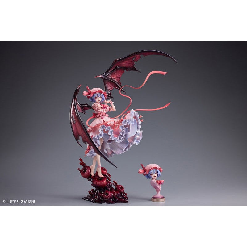 【予約安心出荷】[FIG] 差分表情付き頭部&胸像台座付属 レミリア・スカーレット 東方Project 1/7 完成品 フィギュア Novel Stella(ノベルステラ)(2027年2月)
