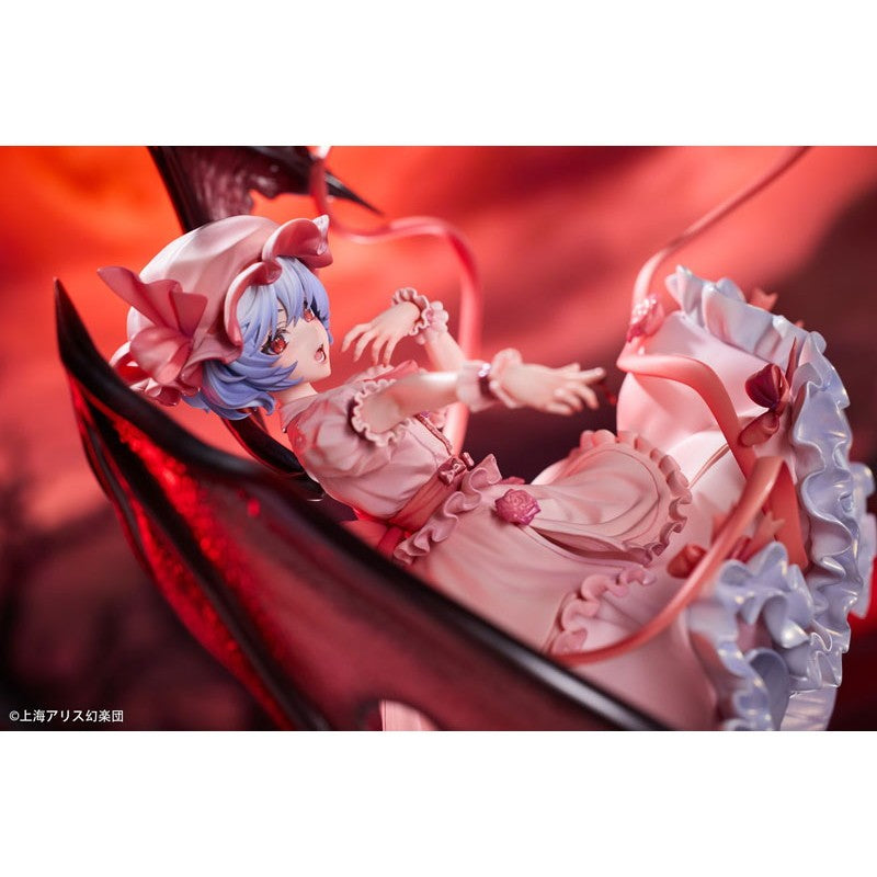 【予約安心出荷】[FIG] 差分表情付き頭部&胸像台座付属 レミリア・スカーレット 東方Project 1/7 完成品 フィギュア Novel Stella(ノベルステラ)(2027年2月)