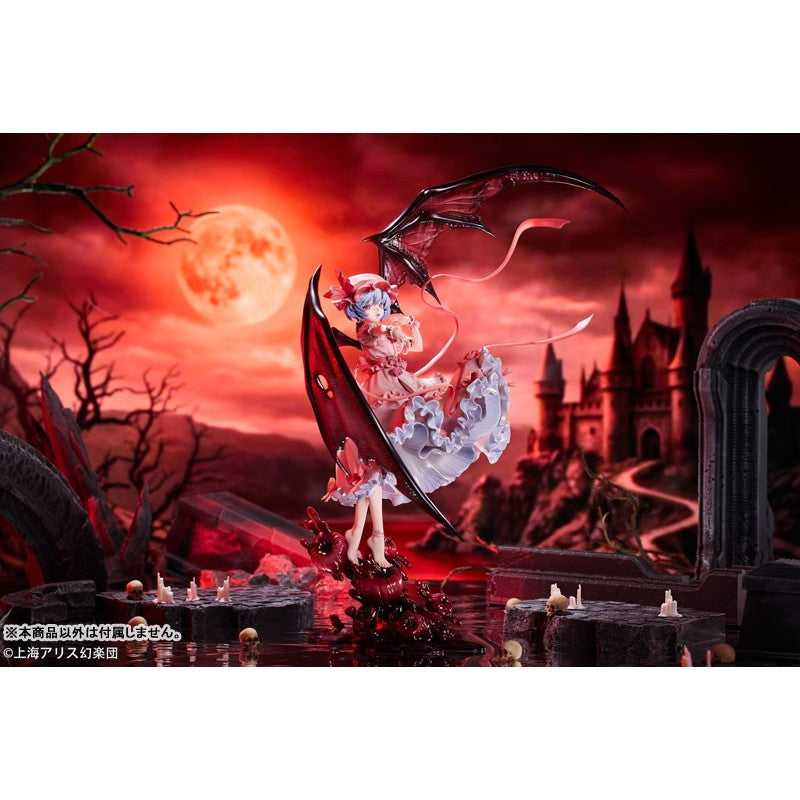 【予約安心出荷】[FIG] 差分表情付き頭部&胸像台座付属 レミリア・スカーレット 東方Project 1/7 完成品 フィギュア Novel Stella(ノベルステラ)(2027年2月)