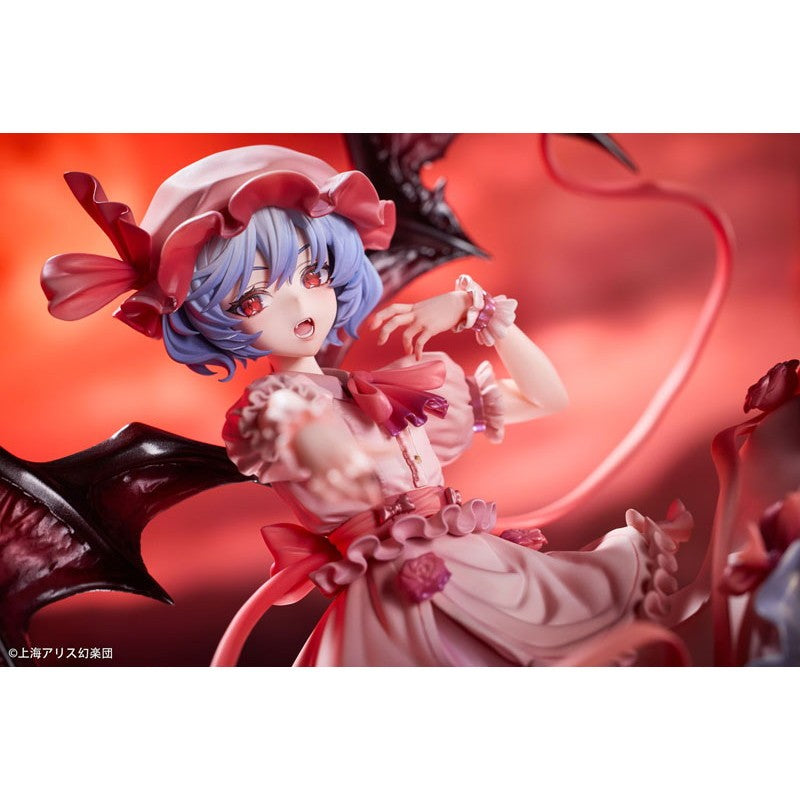 【予約安心出荷】[FIG] 差分表情付き頭部&胸像台座付属 レミリア・スカーレット 東方Project 1/7 完成品 フィギュア Novel Stella(ノベルステラ)(2027年2月)
