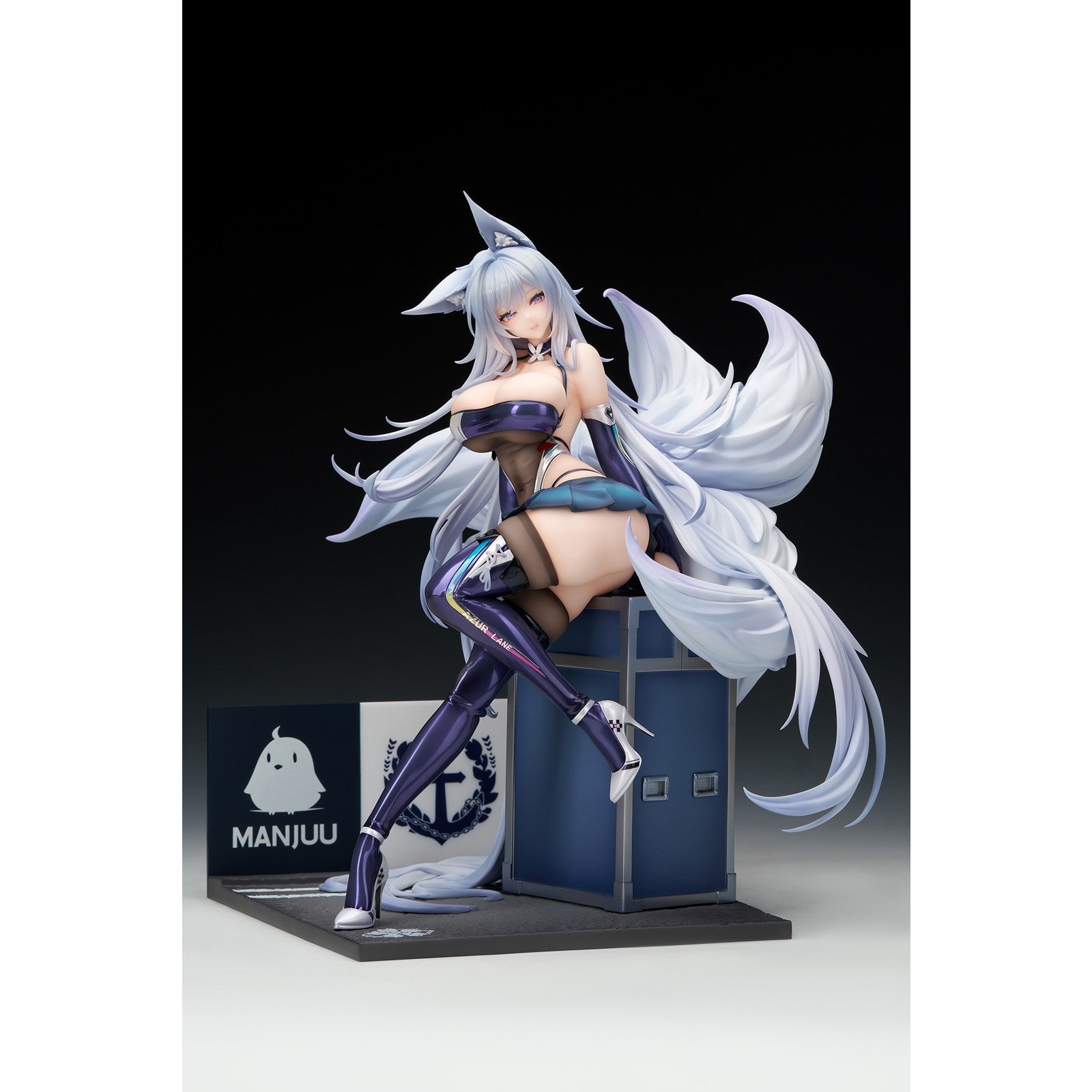 【予約安心出荷】[FIG] アクリルスタンド付属 信濃(しなの) 寝待の銀輿Ver. LEDアクリル展示ケース付きスペシャル版 アズールレーン 1/7 完成品 フィギュア APEX(エーペックス)(2027年1月)