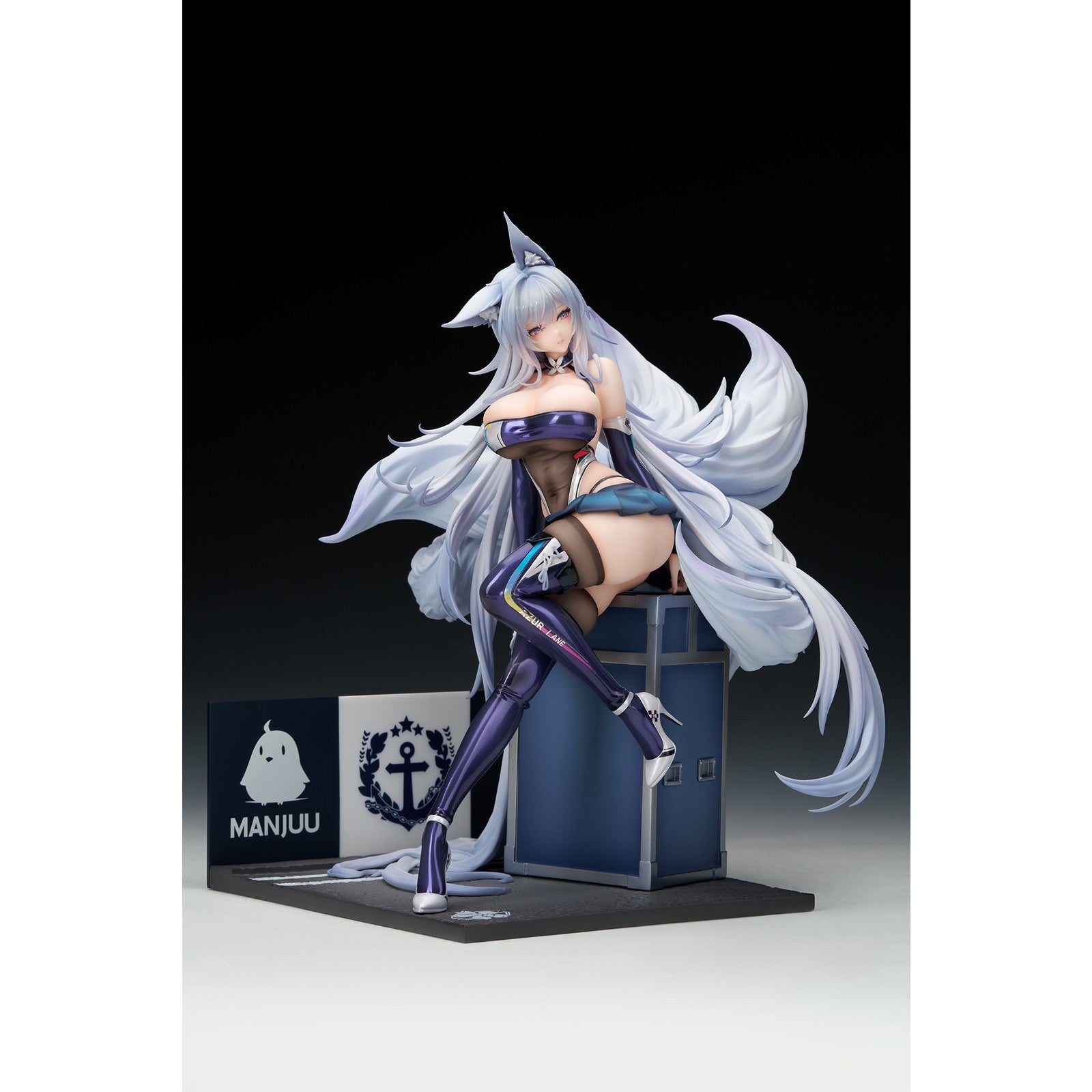 【予約安心出荷】[FIG] アクリルスタンド付属 信濃(しなの) 寝待の銀輿Ver. LEDアクリル展示ケース付きスペシャル版 アズールレーン 1/7 完成品 フィギュア APEX(エーペックス)(2027年1月)