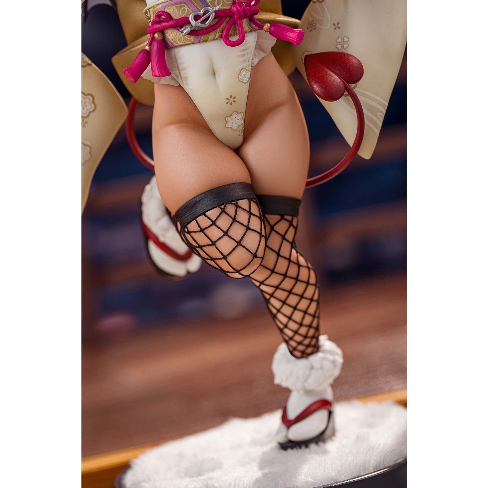 【予約安心出荷】[FIG] 缶バッジ付属 褐色サキュバスちゃん 晴れ着バニーVer.-通常版 完成品 フィギュア Kiwi Toys(キウイトイズ)(2026年11月)