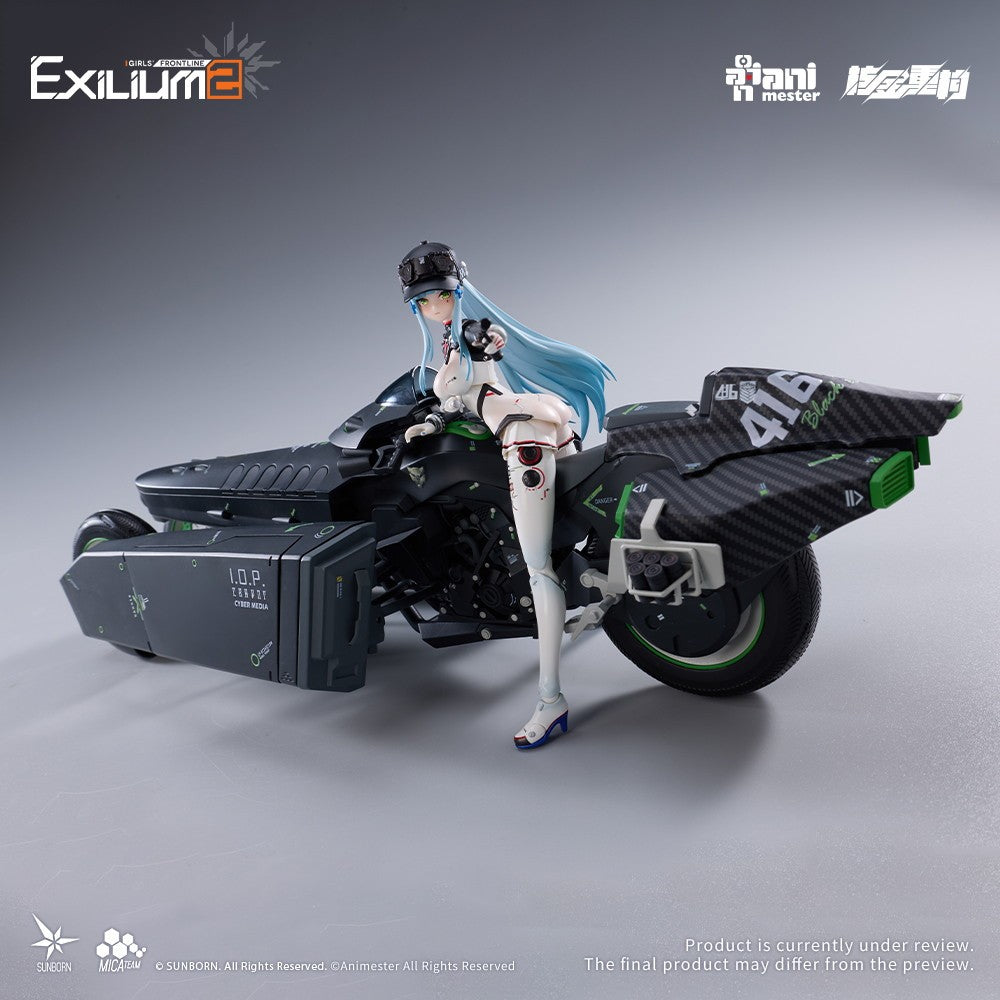 【予約安心出荷】[FIG] 初回特典付属 クルカイ-スピードスター&モーターバイク ドールズフロントライン2:エクシリウム 1/12 完成品 アクションフィギュア プラスチックキットセット プラモデル AniMester(アニメスター)/核金重構(NUCLEAR GOLD RECONSTRUCTION)(2026年12月)