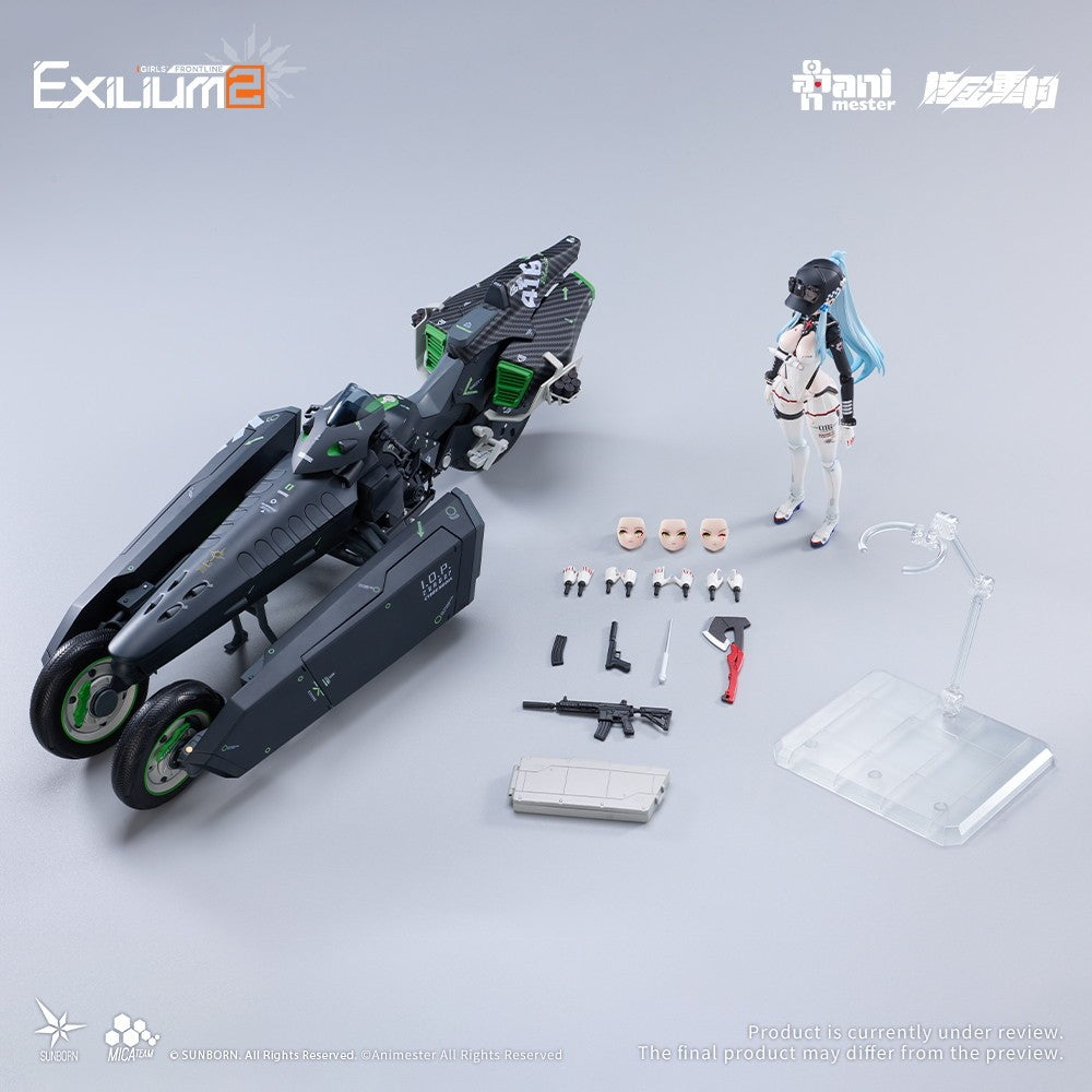 【予約安心出荷】[FIG] 初回特典付属 クルカイ-スピードスター&モーターバイク ドールズフロントライン2:エクシリウム 1/12 完成品 アクションフィギュア プラスチックキットセット プラモデル AniMester(アニメスター)/核金重構(NUCLEAR GOLD RECONSTRUCTION)(2026年12月)