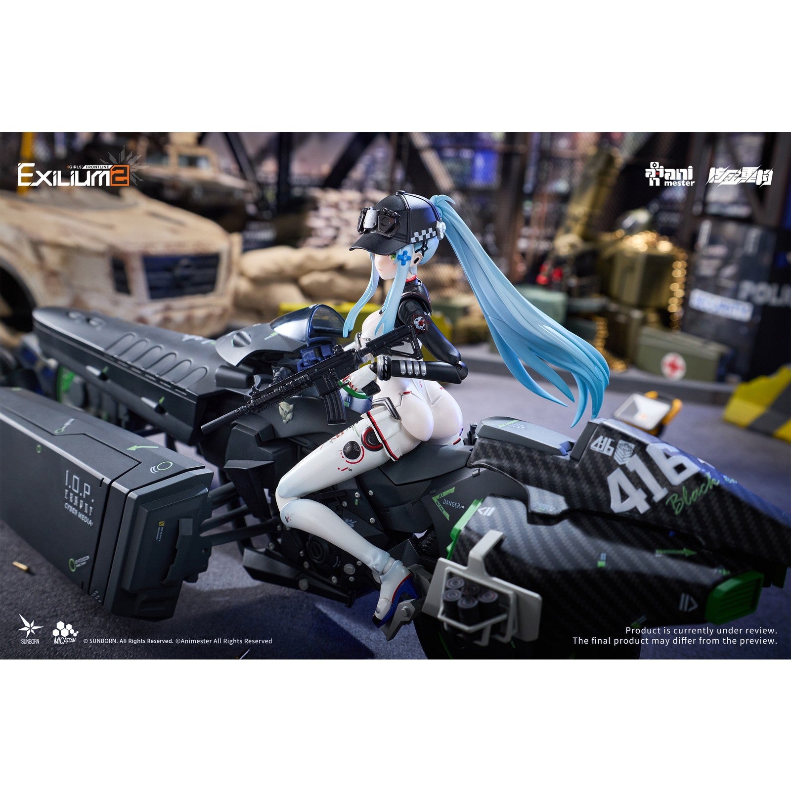 【予約安心出荷】[FIG] 初回特典付属 クルカイ-スピードスター&モーターバイク ドールズフロントライン2:エクシリウム 1/12 完成品 アクションフィギュア プラスチックキットセット プラモデル AniMester(アニメスター)/核金重構(NUCLEAR GOLD RECONSTRUCTION)(2026年12月)