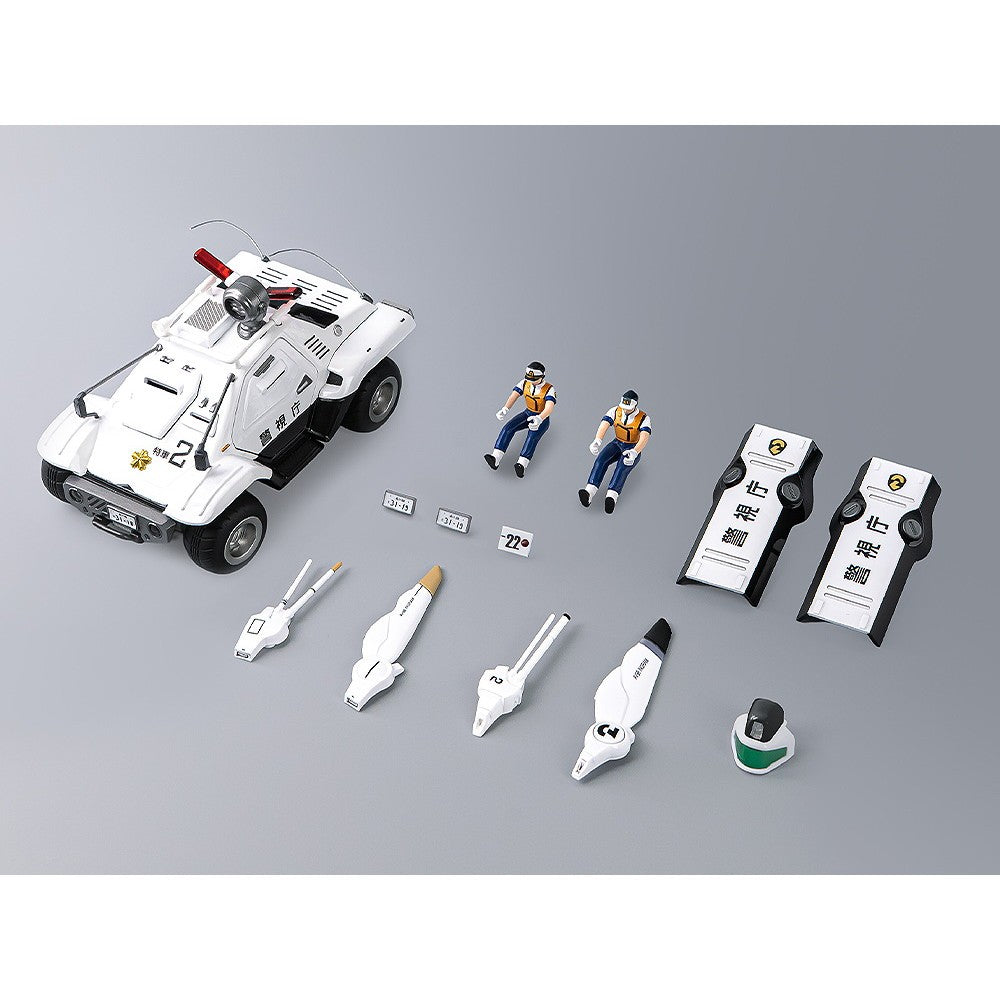 【予約安心出荷】[FIG] ロボ道 98式特型指揮車 機動警察パトレイバー 1/35 完成品 可動フィギュア threezero(スリーゼロ)(2026年12月)