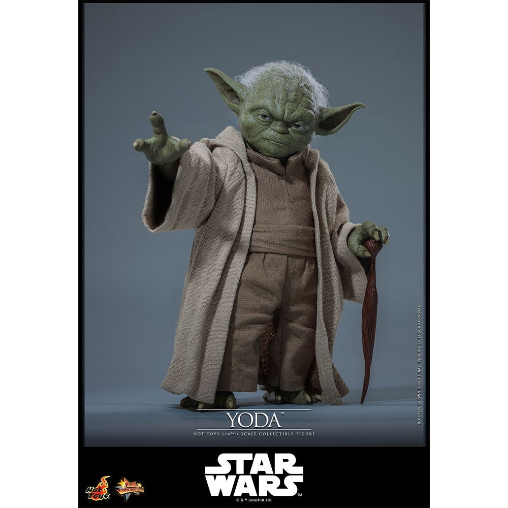 【予約安心出荷】[FIG] ムービー・マスターピース ヨーダ STAR WARS(スター・ウォーズ) エピソード3/シスの復讐 1/6 完成品 可動フィギュア(MM#878) ホットトイズ(2027年9月)