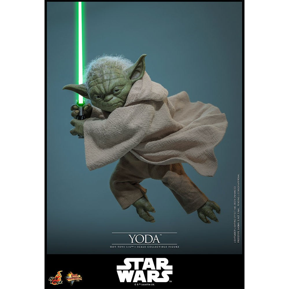 【予約安心出荷】[FIG] ムービー・マスターピース ヨーダ STAR WARS(スター・ウォーズ) エピソード3/シスの復讐 1/6 完成品 可動フィギュア(MM#878) ホットトイズ(2027年9月)