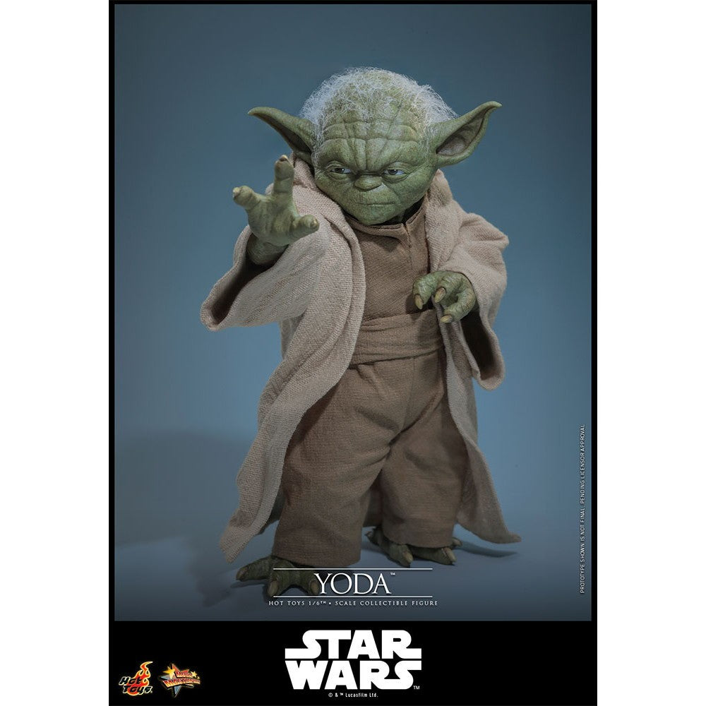【予約安心出荷】[FIG] ムービー・マスターピース ヨーダ STAR WARS(スター・ウォーズ) エピソード3/シスの復讐 1/6 完成品 可動フィギュア(MM#878) ホットトイズ(2027年9月)