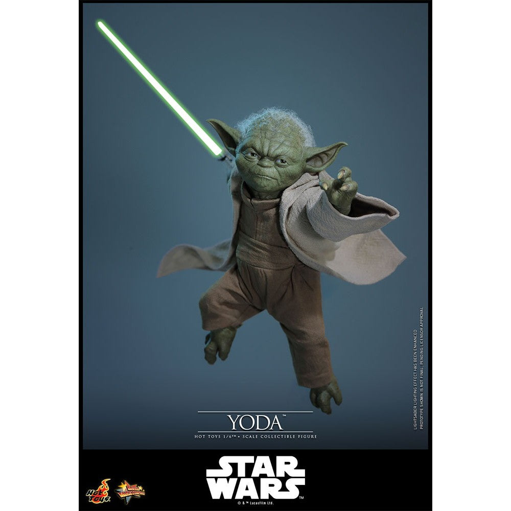 【予約安心出荷】[FIG] ムービー・マスターピース ヨーダ STAR WARS(スター・ウォーズ) エピソード3/シスの復讐 1/6 完成品 可動フィギュア(MM#878) ホットトイズ(2027年9月)