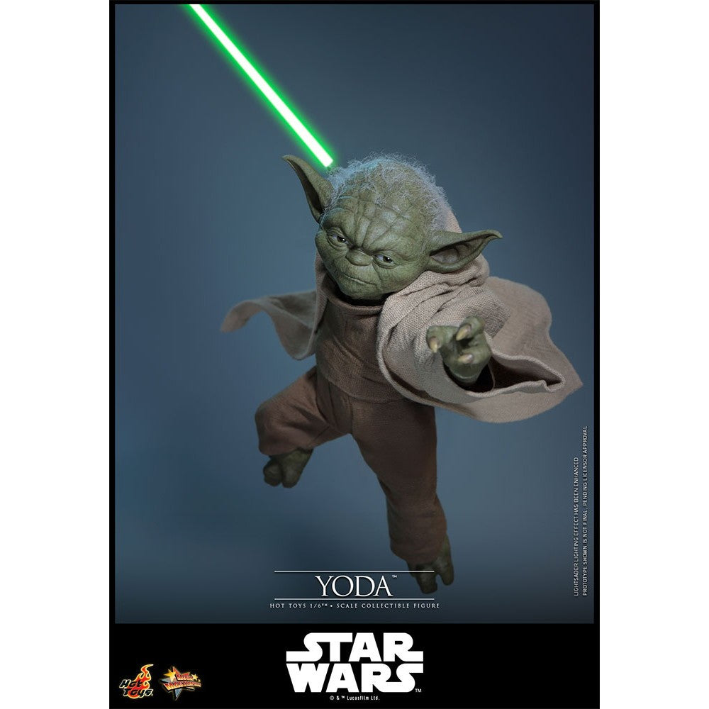 【予約安心出荷】[FIG] ムービー・マスターピース ヨーダ STAR WARS(スター・ウォーズ) エピソード3/シスの復讐 1/6 完成品 可動フィギュア(MM#878) ホットトイズ(2027年9月)