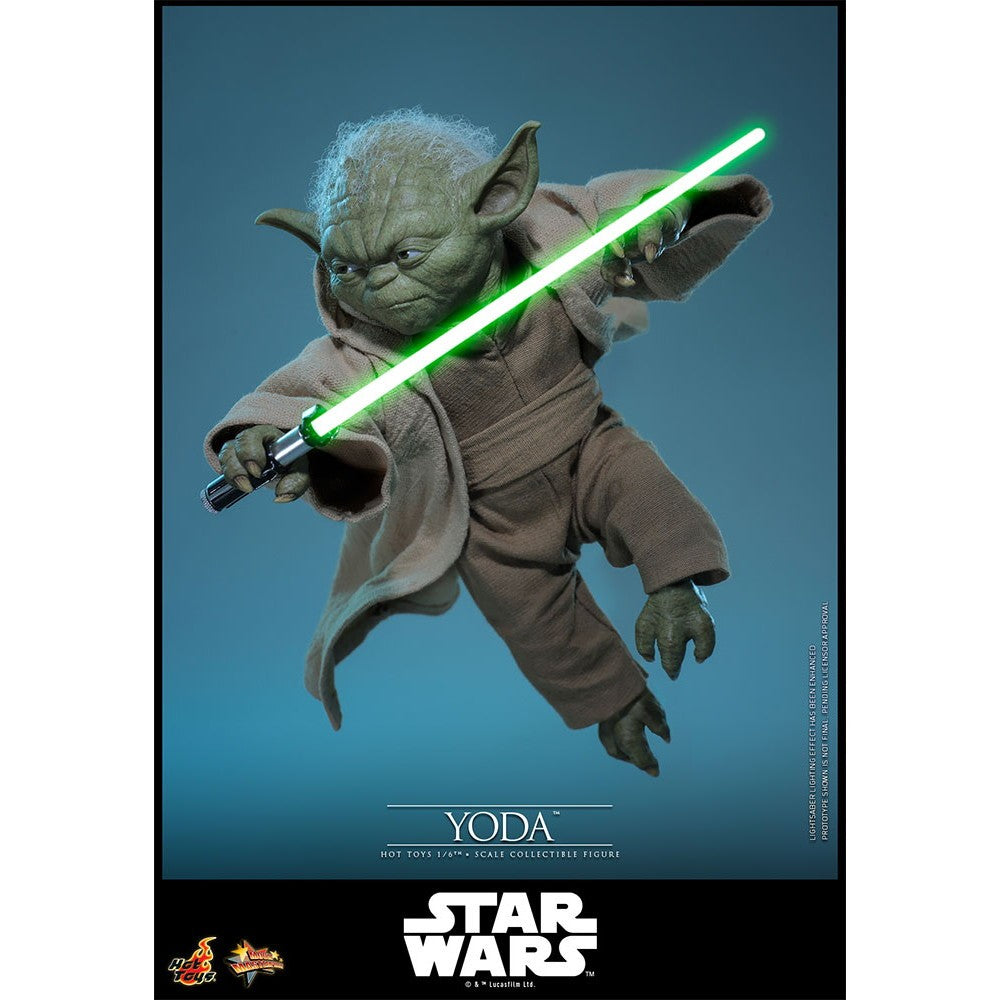 【予約安心出荷】[FIG] ムービー・マスターピース ヨーダ STAR WARS(スター・ウォーズ) エピソード3/シスの復讐 1/6 完成品 可動フィギュア(MM#878) ホットトイズ(2027年9月)