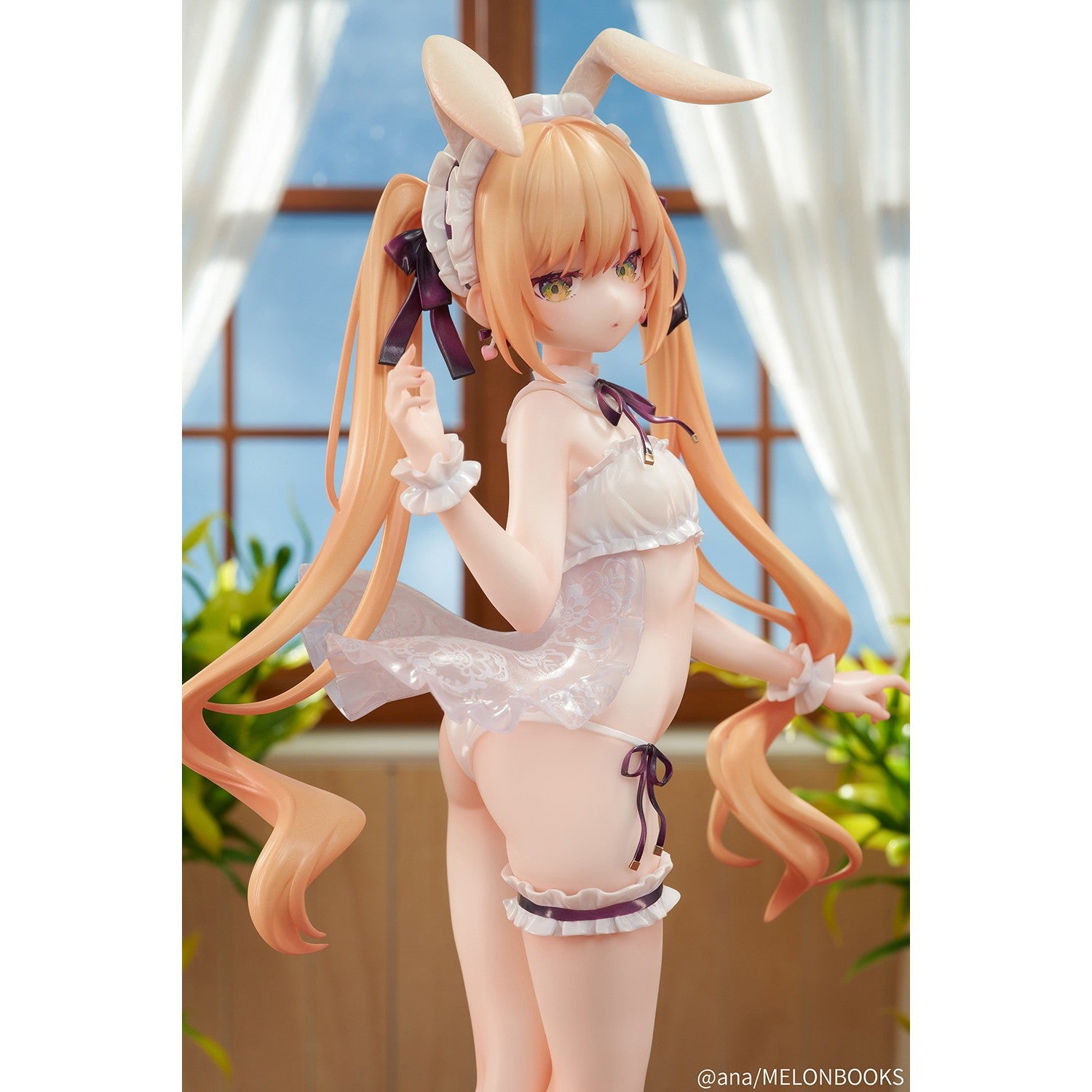 【予約安心出荷】[FIG] クリアしおり&色紙付属 バニー少女ぴあ Illustrated by ana 1/6 完成品 フィギュア HobbyChaton(2026年12月)