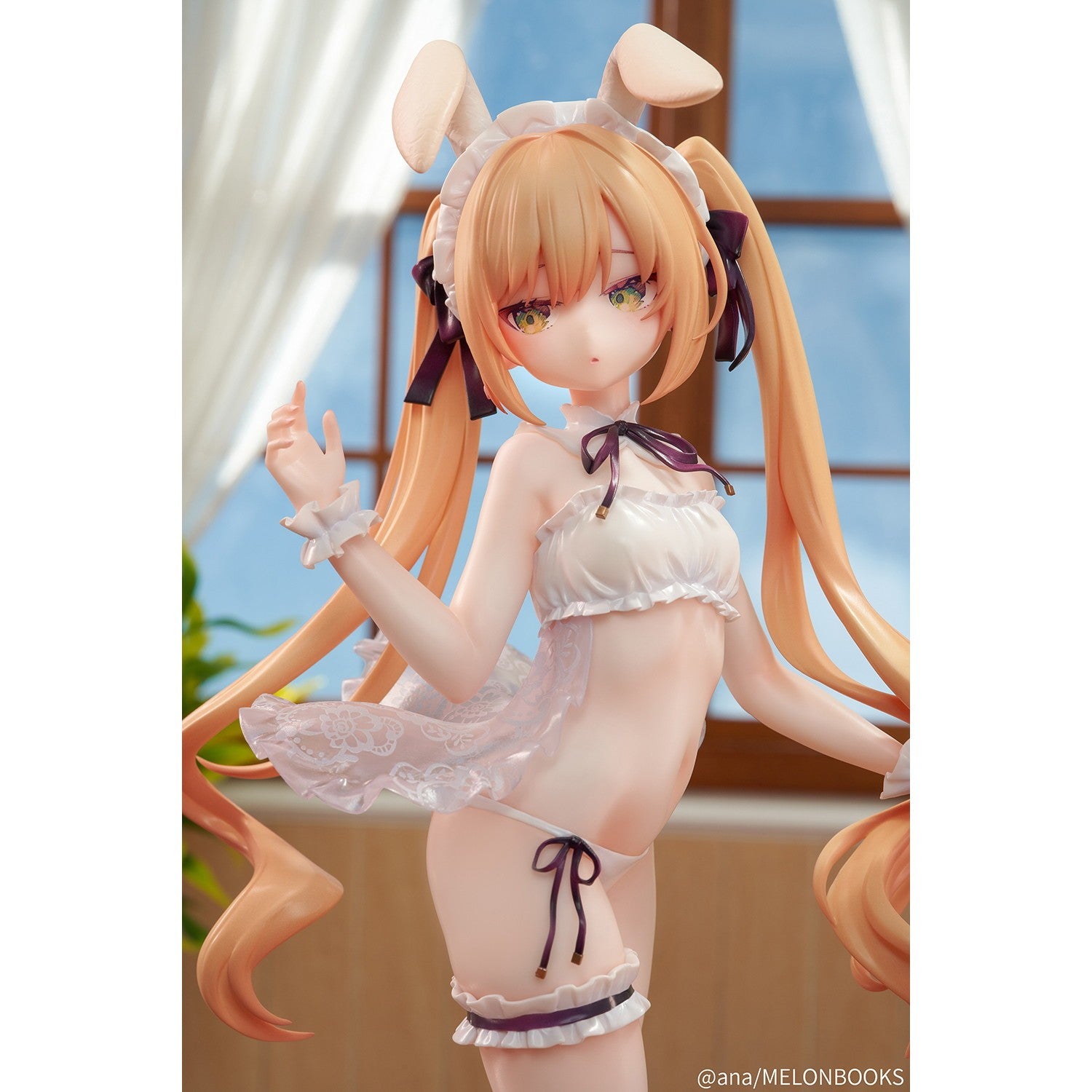 【予約安心出荷】[FIG] クリアしおり&色紙付属 バニー少女ぴあ Illustrated by ana 1/6 完成品 フィギュア HobbyChaton(2026年12月)