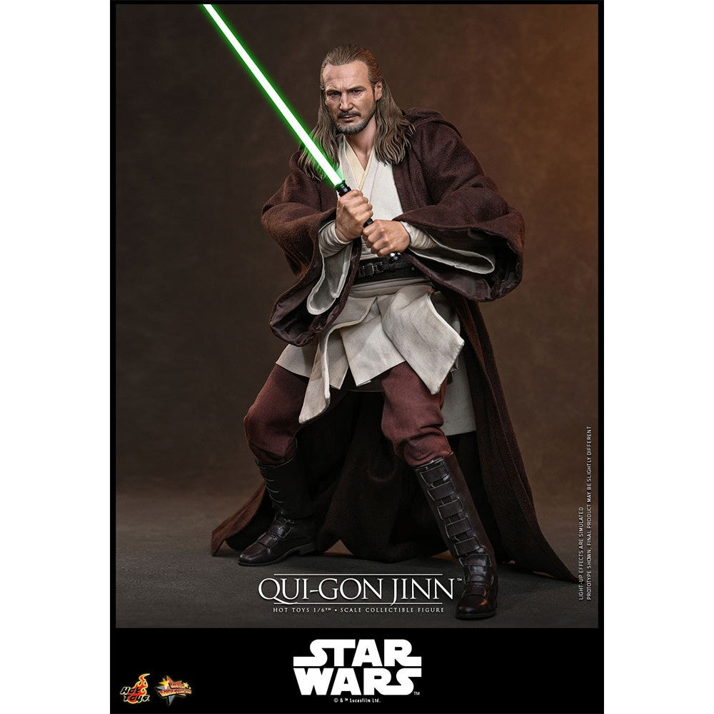 【予約安心出荷】[FIG] ムービー・マスターピース クワイ=ガン・ジン(2.0版) STAR WARS(スター・ウォーズ) エピソード1/ファントム・メナス 1/6 完成品 可動フィギュア(MM#880) ホットトイズ(2027年9月)