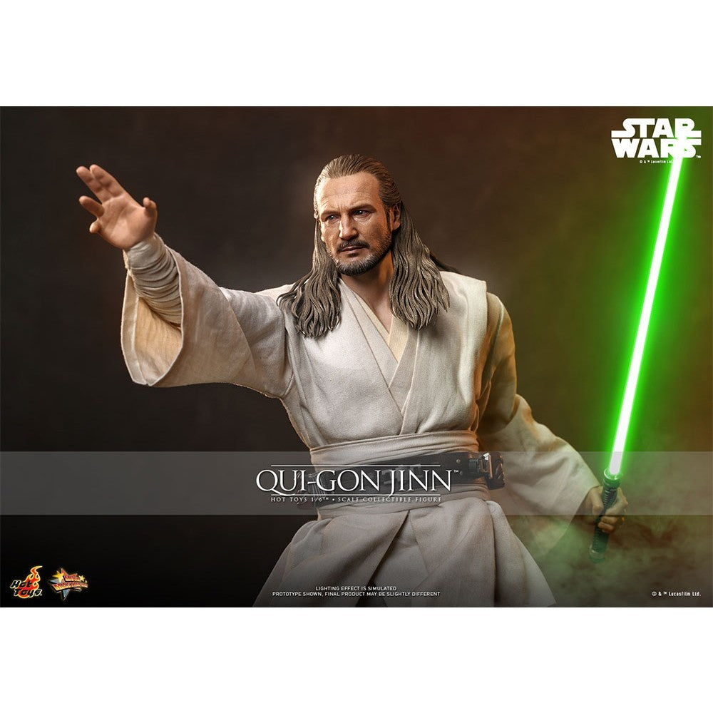 【予約安心出荷】[FIG] ムービー・マスターピース クワイ=ガン・ジン(2.0版) STAR WARS(スター・ウォーズ) エピソード1/ファントム・メナス 1/6 完成品 可動フィギュア(MM#880) ホットトイズ(2027年9月)