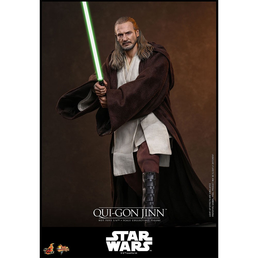 【予約安心出荷】[FIG] ムービー・マスターピース クワイ=ガン・ジン(2.0版) STAR WARS(スター・ウォーズ) エピソード1/ファントム・メナス 1/6 完成品 可動フィギュア(MM#880) ホットトイズ(2027年9月)