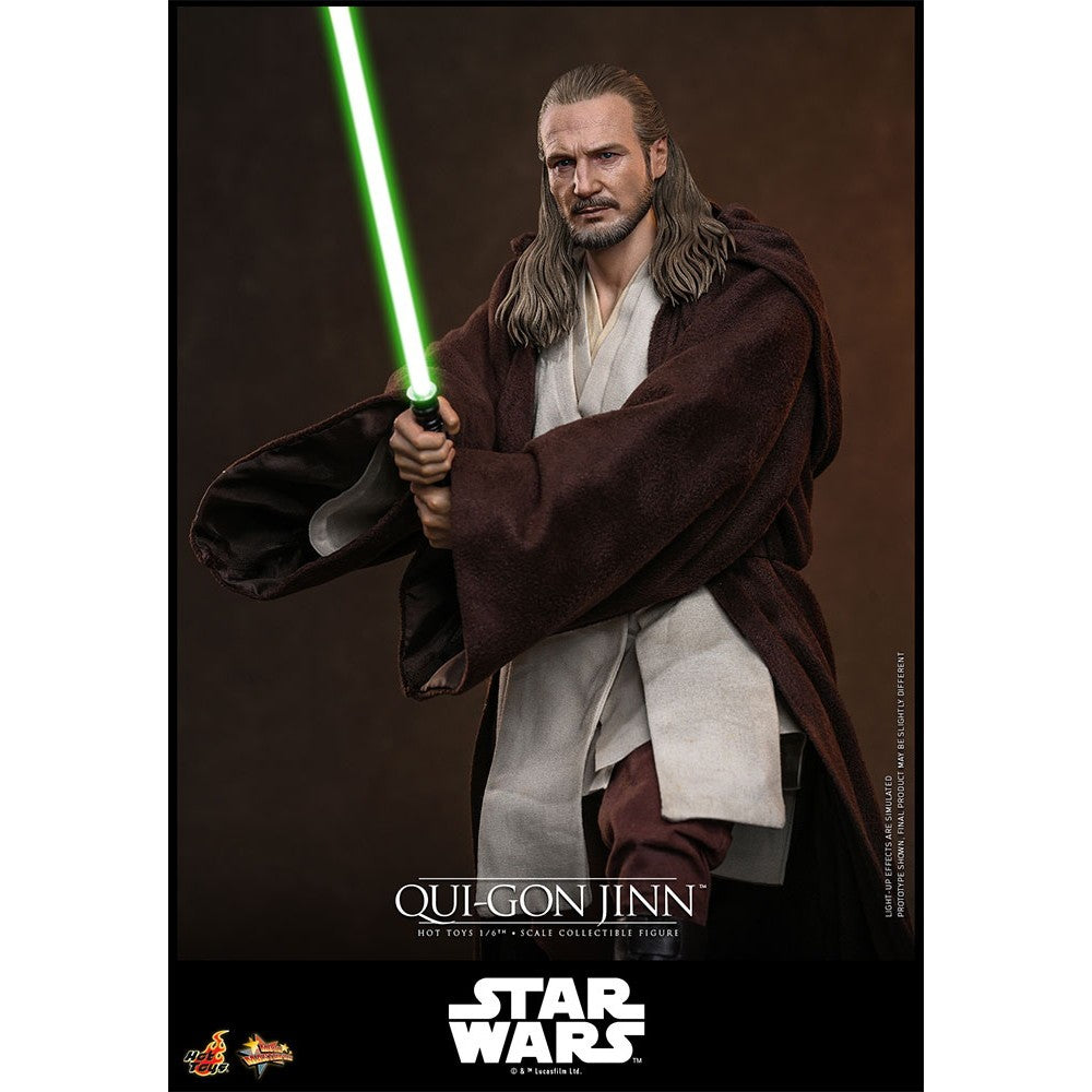 【予約安心出荷】[FIG] ムービー・マスターピース クワイ=ガン・ジン(2.0版) STAR WARS(スター・ウォーズ) エピソード1/ファントム・メナス 1/6 完成品 可動フィギュア(MM#880) ホットトイズ(2027年9月)
