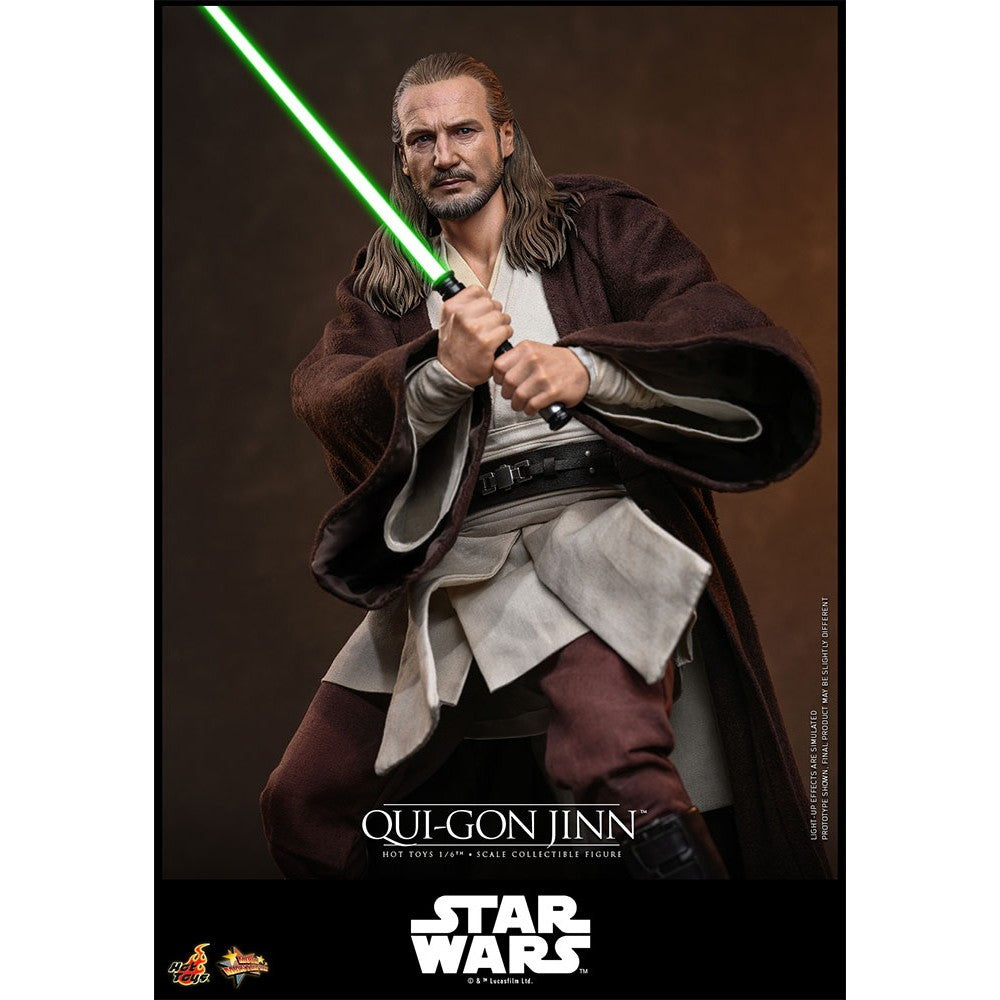 【予約安心出荷】[FIG] ムービー・マスターピース クワイ=ガン・ジン(2.0版) STAR WARS(スター・ウォーズ) エピソード1/ファントム・メナス 1/6 完成品 可動フィギュア(MM#880) ホットトイズ(2027年9月)