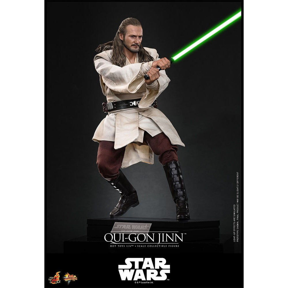 【予約安心出荷】[FIG] ムービー・マスターピース クワイ=ガン・ジン(2.0版) STAR WARS(スター・ウォーズ) エピソード1/ファントム・メナス 1/6 完成品 可動フィギュア(MM#880) ホットトイズ(2027年9月)