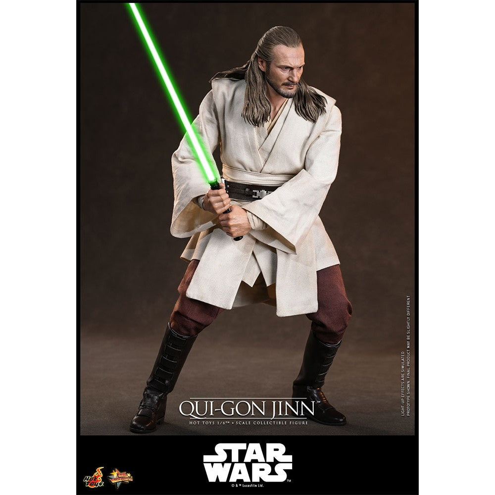 【予約安心出荷】[FIG] ムービー・マスターピース クワイ=ガン・ジン(2.0版) STAR WARS(スター・ウォーズ) エピソード1/ファントム・メナス 1/6 完成品 可動フィギュア(MM#880) ホットトイズ(2027年9月)