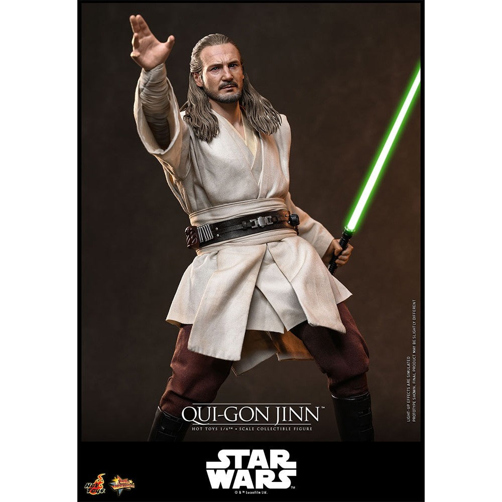 【予約安心出荷】[FIG] ムービー・マスターピース クワイ=ガン・ジン(2.0版) STAR WARS(スター・ウォーズ) エピソード1/ファントム・メナス 1/6 完成品 可動フィギュア(MM#880) ホットトイズ(2027年9月)