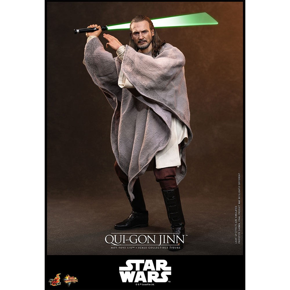 【予約安心出荷】[FIG] ムービー・マスターピース クワイ=ガン・ジン(2.0版) STAR WARS(スター・ウォーズ) エピソード1/ファントム・メナス 1/6 完成品 可動フィギュア(MM#880) ホットトイズ(2027年9月)